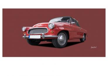 Leinwandbild 120 cm x 50 cm mit Motiv von OstCars LWBOC3